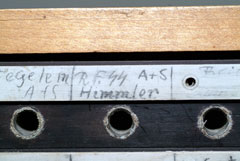 Part of a telephone switchboard from Hitler's Headquarters, East Prussia, 1944 (c)