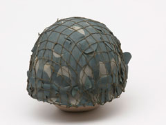 Helmet used by the Iraqi forces in Basra, 2003 (c)