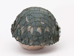 Helmet used by the Iraqi forces in Basra, 2003 (c)