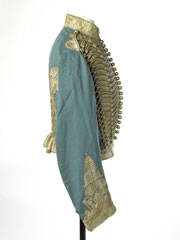 Short-frogged jacket worn by Captain John Grant Malcolmson, VC, 3 Bombay Light Cavalry, 1860 (c)